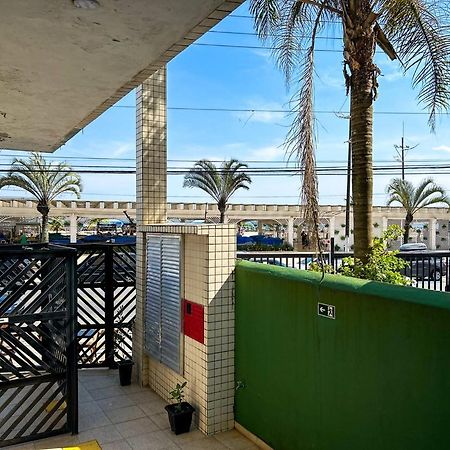 Otimo Loft Pe Na Areia Na Praia Da Guilhermina Sp Apartment Praia Grande  Bagian luar foto