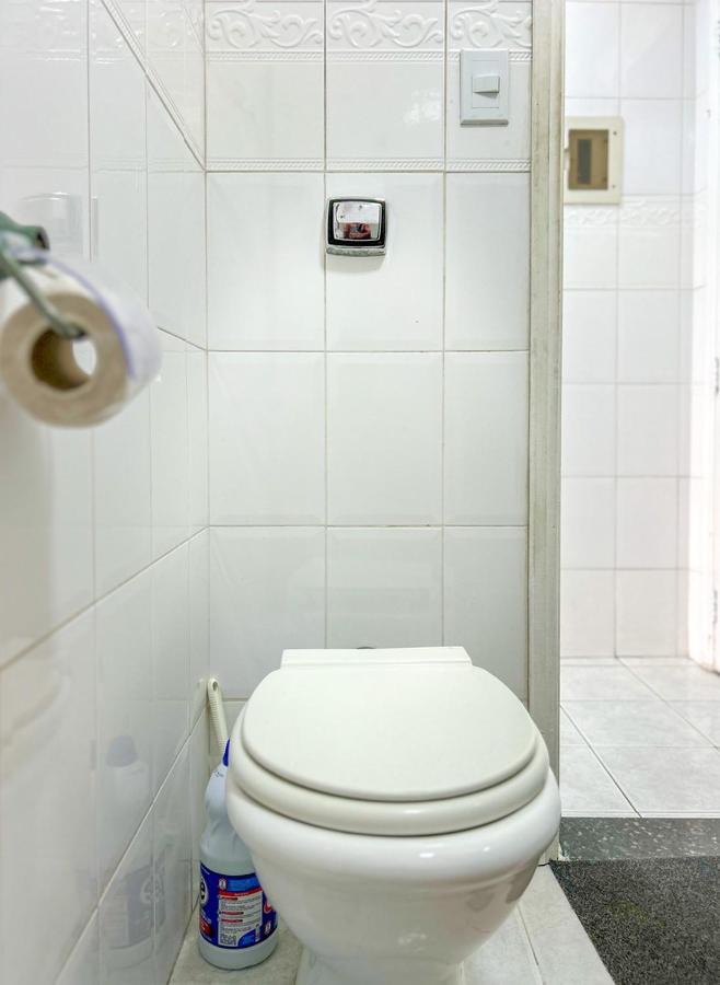 Otimo Loft Pe Na Areia Na Praia Da Guilhermina Sp Apartment Praia Grande  Bagian luar foto