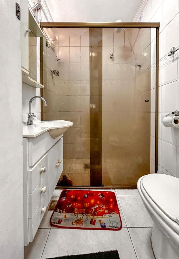 Otimo Loft Pe Na Areia Na Praia Da Guilhermina Sp Apartment Praia Grande  Bagian luar foto