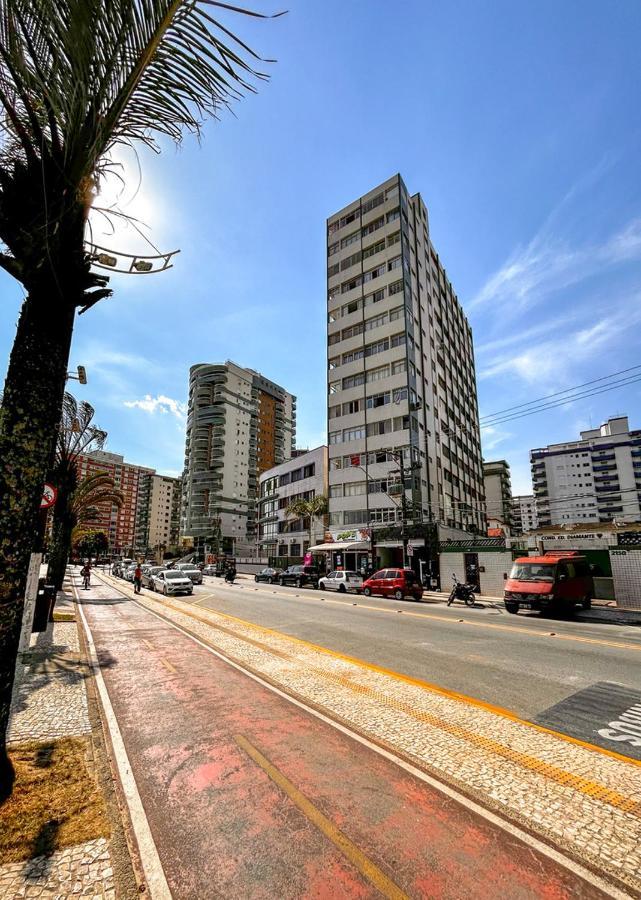 Otimo Loft Pe Na Areia Na Praia Da Guilhermina Sp Apartment Praia Grande  Bagian luar foto
