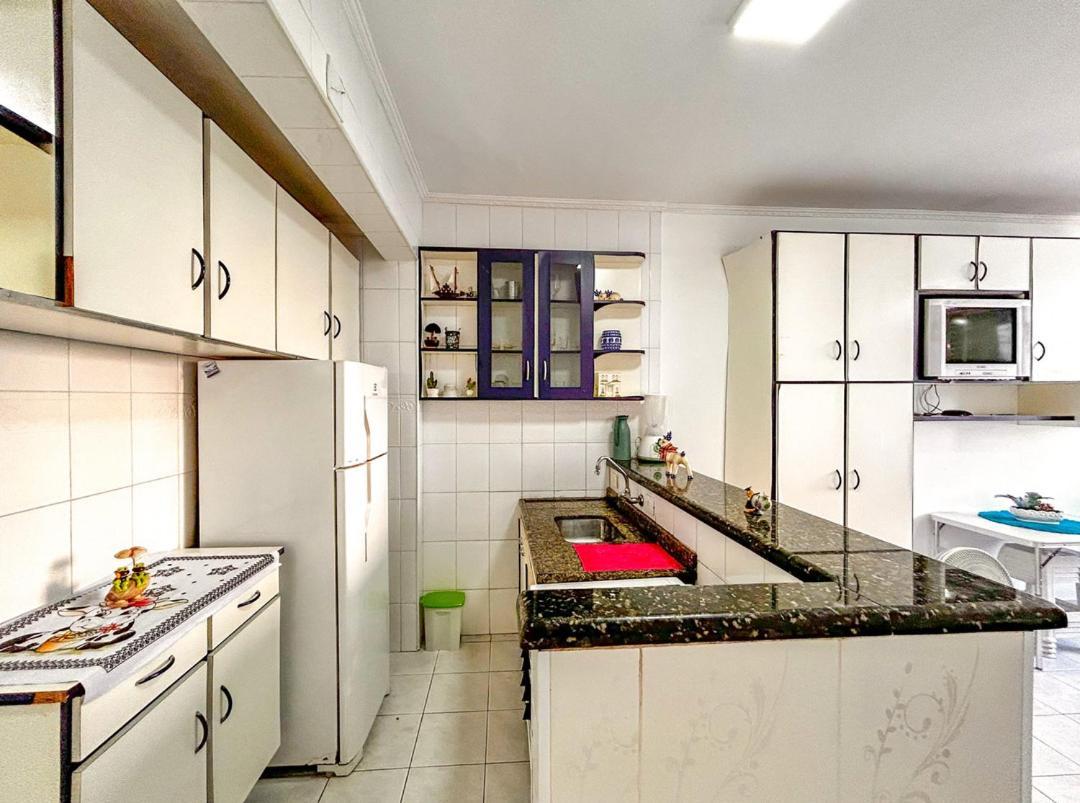 Otimo Loft Pe Na Areia Na Praia Da Guilhermina Sp Apartment Praia Grande  Bagian luar foto