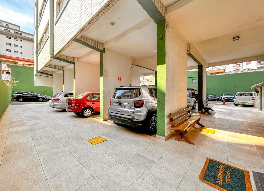 Otimo Loft Pe Na Areia Na Praia Da Guilhermina Sp Apartment Praia Grande  Bagian luar foto